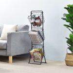 Oceanstar 3-Tier Metal Wire Storage Basket Stand with Removable Baskets – Black - Image 9