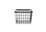 Oceanstar Stackable Metal Wire Storage Basket Set for Pantry, Countertop, Kitchen or Bathroom – Black, Set of 3 - Image 5