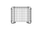 Oceanstar Stackable Metal Wire Storage Basket Set for Pantry, Countertop, Kitchen or Bathroom – Black, Set of 3 - Image 6