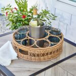 Rattan Large Beverage Tray - Image 3
