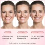 5 SHEETS/BOX Deep Collagen Anti Wrinkle Lifting Mask Pink to Transparent Collagen Mask Skincare Facial Masks for Women Skin Care Brightening Tone Correction % Radiance - Image 2