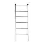 Towel Stand Ladder, Matte Black - Image 3