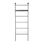 Towel Stand Ladder, Matte Black - Image 4
