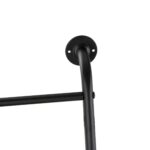 Towel Stand Ladder, Matte Black - Image 5