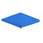 10' x 10' Instant Slant Leg Pop up Canopy Replacement Top Shading Cover, Blue