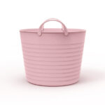 4 Pack Flex Storage Bin, Pink - Image 3