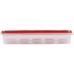 4 Pack Egg Keeper Food Storage Container, Clear/Red, 1 Count - Image 5