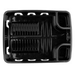 4 Pack Dishrack and Drainboard Inclined Base for Draining, Black - Image 5