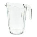 4 Pack 60-Ounce Clear Plastic Stackable Pitcher, by Way To Celebrate