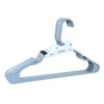 (7 pack)Plastic Notched Adult Hangers for Any Clothing Type, Arctic White 6 Count - Image 2