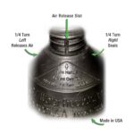 MP500-3 Heavy Duty All Purpose Plunger, Laundry Tubs, Bath Tubs, Kitchen Sinks, Garbage Disposal, Toilets Commercial & Residential Use. Equipped with Air Release Valve, Black - Image 5