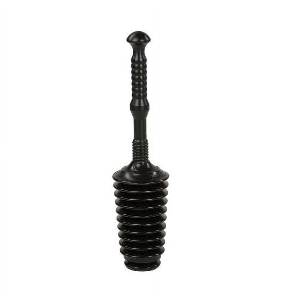 d0102x3dqz7.jpg MP500-3 Heavy Duty All Purpose Plunger, Laundry Tubs, Bath Tubs, Kitchen Sinks, Garbage Disposal, Toilets Commercial & Residential Use. Equipped with Air Release Valve, Black - Image 1
