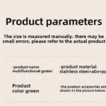 Oval-Shaped Vegetable Cutter - Ergonomic Kitchen Tool for Precise Slicing, Safe & Comfortable Grip, Durable Stainless Steel Blade - Perfect for Carrots, Cucumbers & More (Easy to Clean & Store) - Image 10