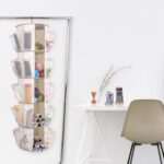5-Tier/40-Pocket Canvas Carousel Organizer - Closet Storage-Hanging Storage - Image 3