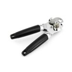 Professional Can Opener with Built in Bottle Opener in Black - Image 3