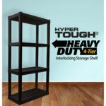 4-tier Interlocking Shelf (Black) - Image 3