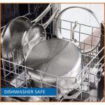 Stainless Steel 20-Quart Stock Pot with Glass Lid - Image 6