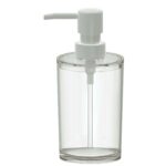 (3 pack) Clear Plastic Liquid Soap Pump Dispenser, 12oz Capacity - Image 2