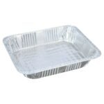 (3 pack) Aluminum Half Steam Table Pans, 12.75 x 10.38 x 2.81 inch, 4 Count per Pack. - Image 2