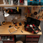 16-inch Toolbox, Plastic Tool and Hardware Storage, Black - Image 14