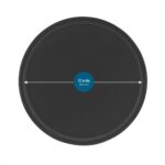 (3 pack)Nonstick 12" Diameter Pizza Pan, Pizza Crisper, Dark Gray - Image 3