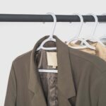 (2 pack) Non-Slip Clothing Hangers, 30 Pack, White, Durable Plastic, TPE Strips - Image 3