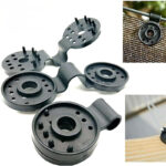 Mesh Cloth Clip Awning Fixed Button dezirZJjx 50Pcs Greenhouse Shading Net Fence Garden Plant Sunshade Mesh Clip Fixing Button - Black - Image 2