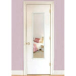 (2 pack) 13" x 49" Full-Length Rectangular White Mirror - Image 2