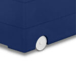 4 Pack Kids Rolling Toy Storage Bin with Handles, Blue - Image 4