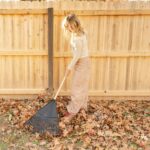 (2 pack)24-inch Wood and Poly Leaf Rake - Image 5