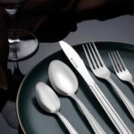 72 Pieces Silverware Set with Steak Knives, Stainless Steel Pattern Design Cutlery Set for 12, Flatware Set Mirror Polished, Tableware Set for Home Kitchen Restaurant Hotel, Dishwasher Safe - Image 3