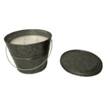 (2 pack) 24oz Citronella Scented Metal Bucket with 40 Hr Burn Time, Heavy Duty - Image 3
