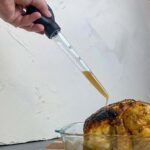 (4 pack) Plastic 10.8" Meat Baster with Cleaning Brush Features Dual Measurement Marks 1 ounce Volume - Image 4