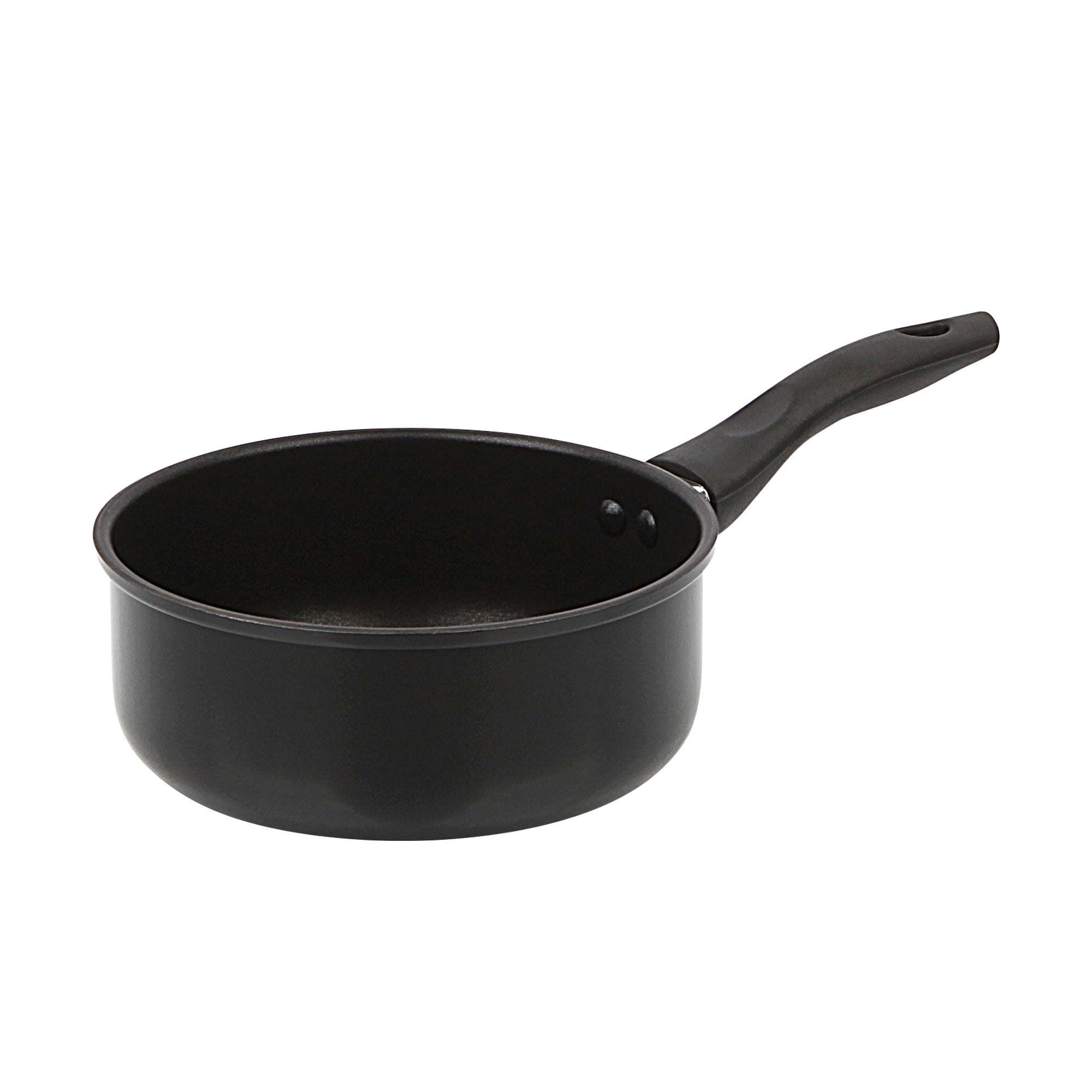 d0102x3yvhu.jpg 2 qt Non-Stick Aluminum Saucepan, Black - Image 1