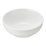 Glazed White Stoneware Dinnerware Set, 12-Pieces - Image 4