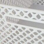 (2 pack) Large White Decorative Storage Basket - Image 5