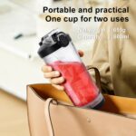 64 oz Large Mason Jar Pitcher with Lid and Spout, Pitcher with Lid for Cold Brew Coffee, Ice Beverage, Sun Tea, Gray - Image 2