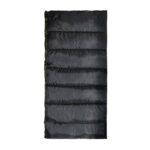 Oversized 30F Cool Weather Sleeping Bag, Gray - Image 2