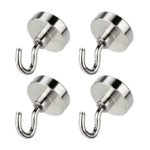 10 Pack Dia Strong Magnetic Hook Hanger N52 Neodymium Clamping Magnet Hooks USA - Image 11
