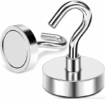 10 Pack Dia Strong Magnetic Hook Hanger N52 Neodymium Clamping Magnet Hooks USA - Image 8