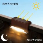 16/32-Pack Solar Outdoor Step Lights | Waterproof LED Pathway & Fence Lighting for Garden & Patio - Image 33