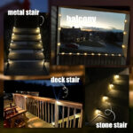 16/32-Pack Solar Outdoor Step Lights | Waterproof LED Pathway & Fence Lighting for Garden & Patio - Image 37
