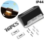 16/32-Pack Solar Outdoor Step Lights | Waterproof LED Pathway & Fence Lighting for Garden & Patio - Image 11