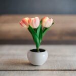 LED Tulip Table Lamp with Vase | USB-Powered Floral Ambient Night Light for Bedroom & Desk Decor - Image 19