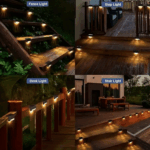 16-Pack Solar Deck Lights (Warm White) | Waterproof LED Outdoor Step & Fence Lighting for Yard & Patio - Image 37