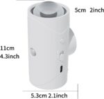 4-Pack Dimmable LED Night & Step Lights | Magnetic Rechargeable Multi-Color Wall Lamp for Hallway - Image 36