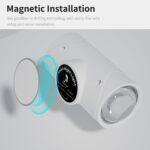 4-Pack Dimmable LED Night & Step Lights | Magnetic Rechargeable Multi-Color Wall Lamp for Hallway - Image 21