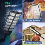 800W LED Solar Street Light (8000LM, 8500K) | Waterproof Dusk-to-Dawn Commercial Outdoor Area Lamp - Image 25
