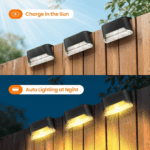 16/32-Pack Solar Deck & Step Lights (Warm White) | Waterproof Auto On/Off Outdoor Fence Lighting - Image 6