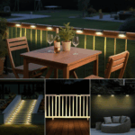 16/32-Pack Solar Deck & Step Lights (Warm White) | Waterproof Auto On/Off Outdoor Fence Lighting - Image 13
